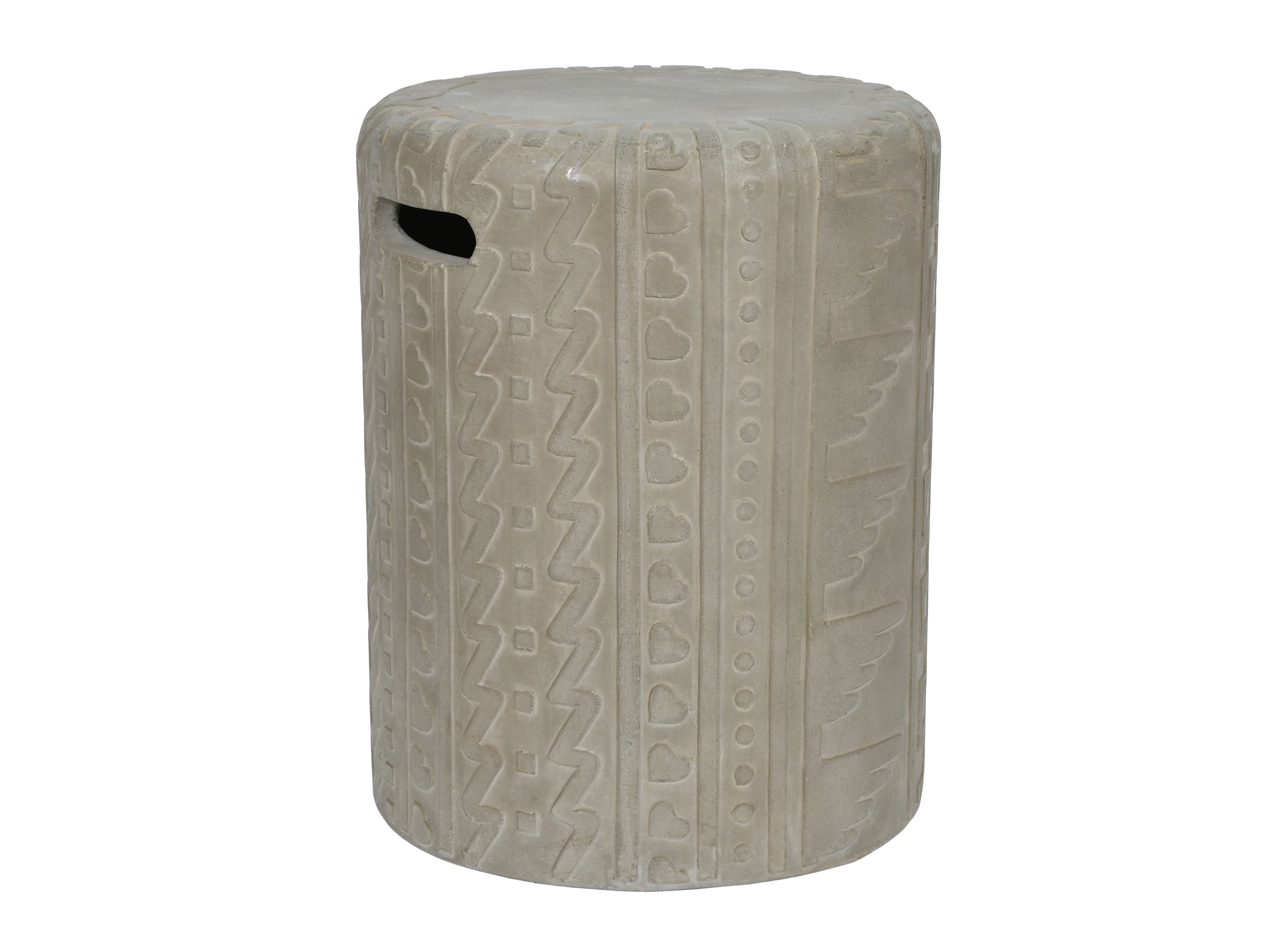 Низкий садовый стул из волокнистого бетона cbdesign Space ARCH-00100235 - Вид №11