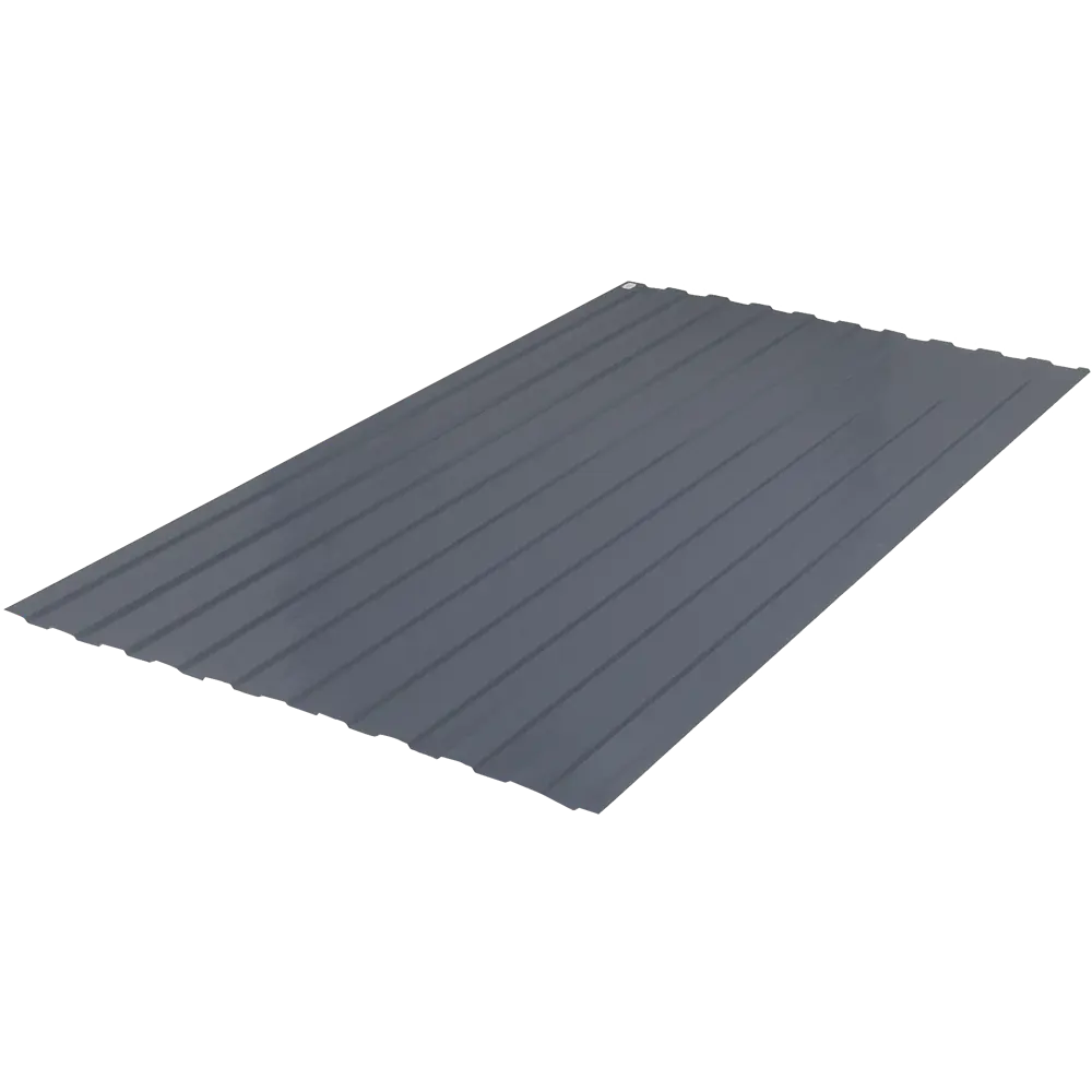 Профнастил С8 0.3 мм 1190x2000 мм RAL 7024 серый Santreyd STLM-2101223 - Вид №1