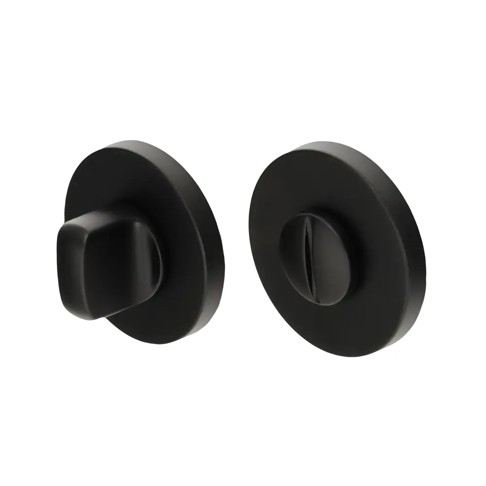 Завертка дверная KREAFORTA WCR2 алюминий цвет черный STLM-2004319