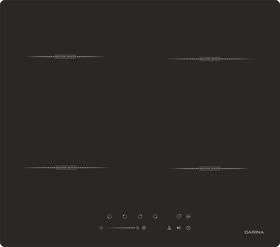 9114650 Индукционная варочная поверхность Darina 6Р ЕI303 B STDN-0061246