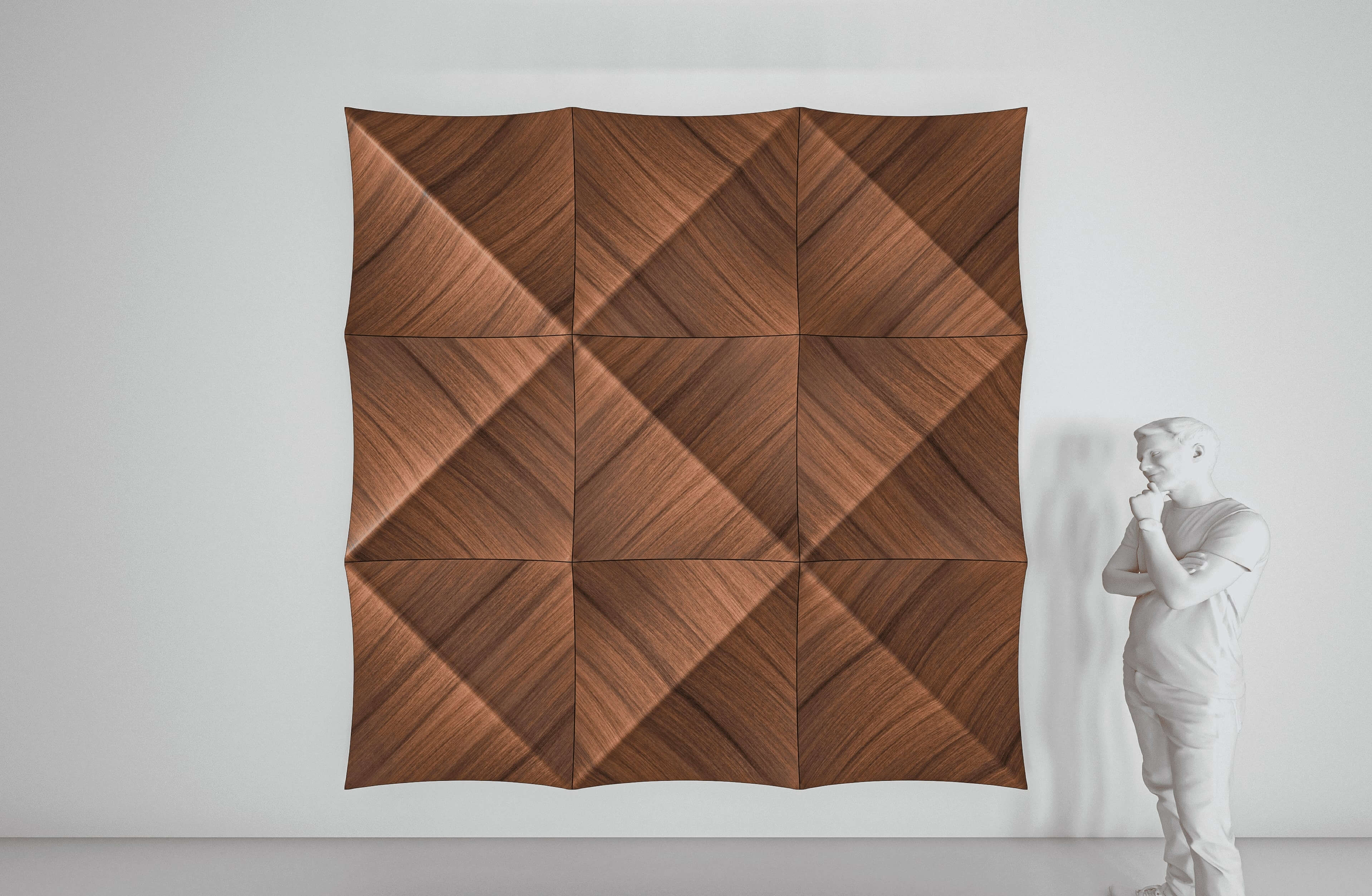 Деревянная настенная художественная композиция MOKO ALPHA ARCH-00023008 - Вид №5