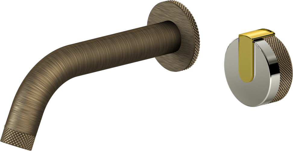 E-11535-R1PC-L1PB-VBB Настенный прогрессивный смеситель скрытого монтажа для раковины GRAFF MOD+