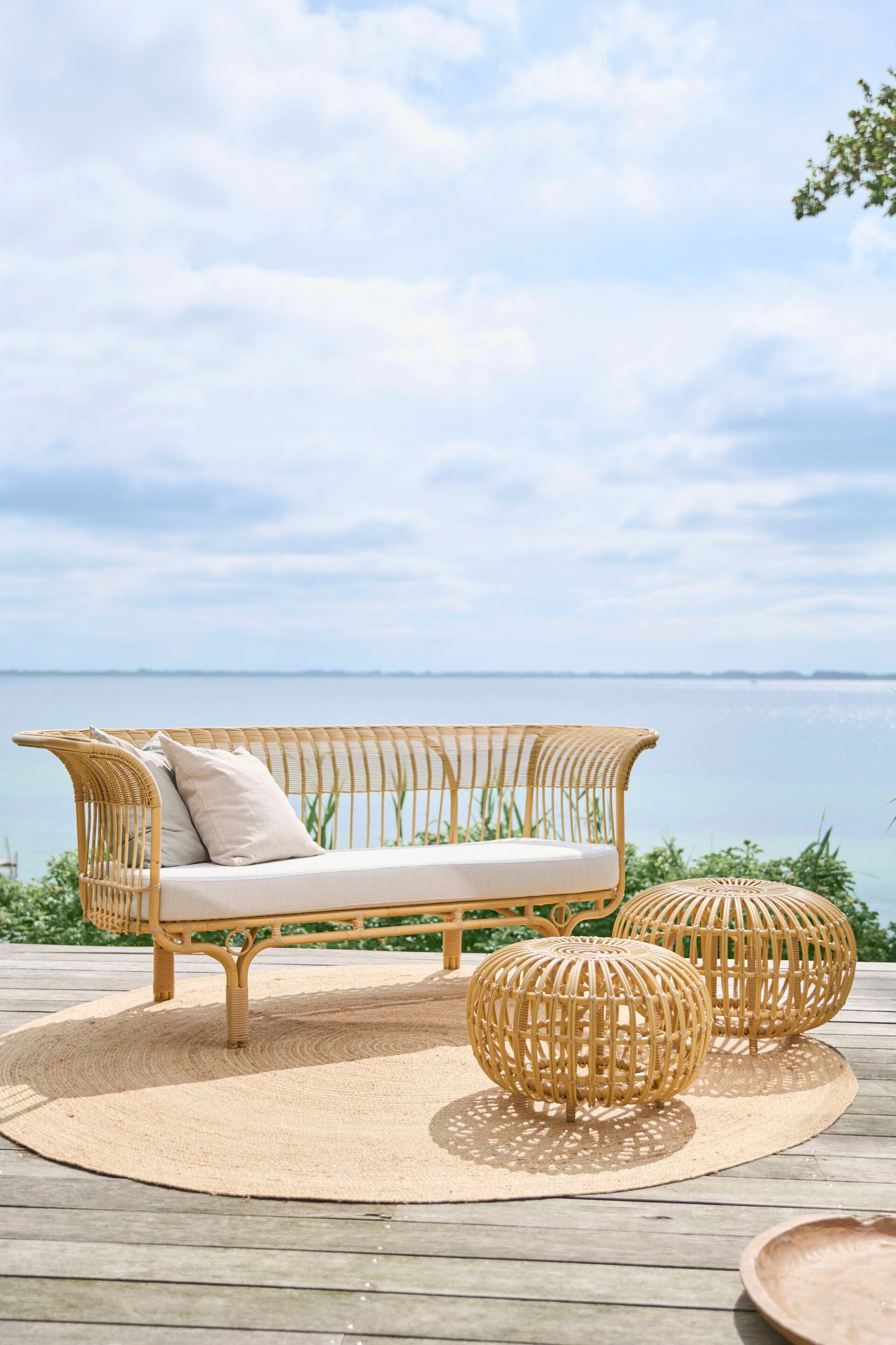 Низкий садовый стул из Алу-ротанга и ArtFibre Sika Design Exterior ARCH-00055684 - Вид №2