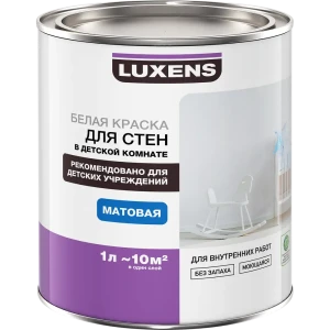 Краска для стен в детской комнате Luxens база A 1 л 82025673 STLM-2205380