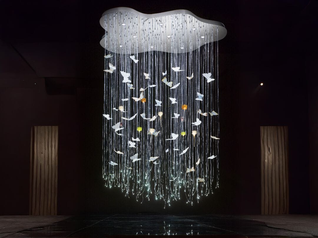 Стеклянный подвесной светильник Patrizia Volpato Butterfly ARCH-00108924