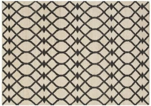 GAN Прямоугольный коврик с геометрическими мотивами Kilim