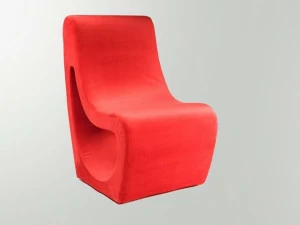 OLTREFORMA Кресло со съемным чехлом из ткани Snile Pc003