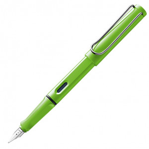 438924 Ручка перьевая "013 Safari", зеленая, EF Lamy