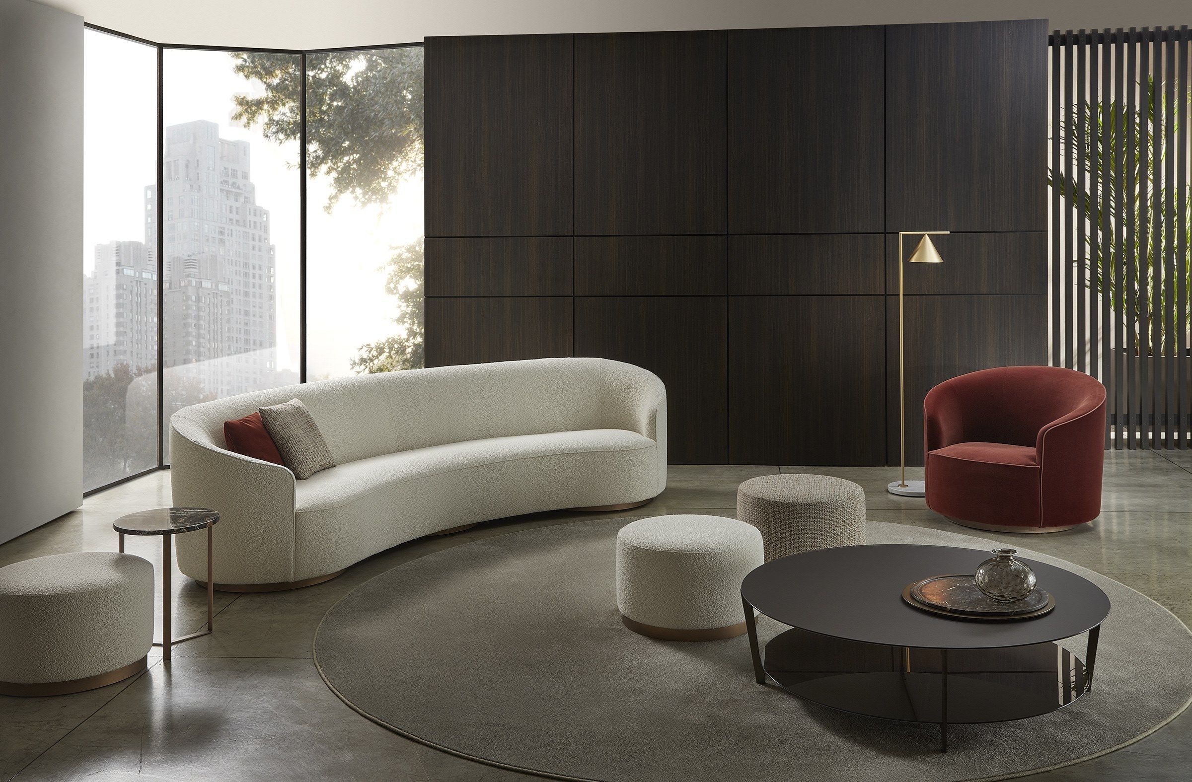 3-местный тканевый диван Marelli ARCH-00098075 - Вид №8