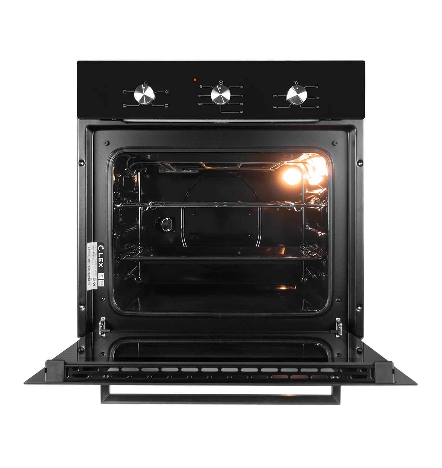 5350436 Электрический духовой шкаф LEX EDM 042 BL черный STDN-0113092 - Вид №2