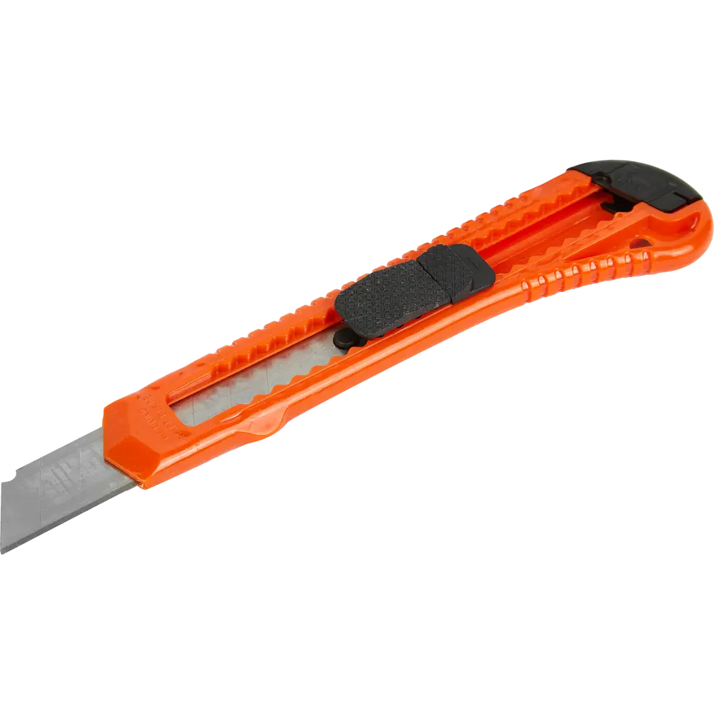 Нож строительный Спец пластиковый корпус сегментное лезвие 18 мм STLM-2047769