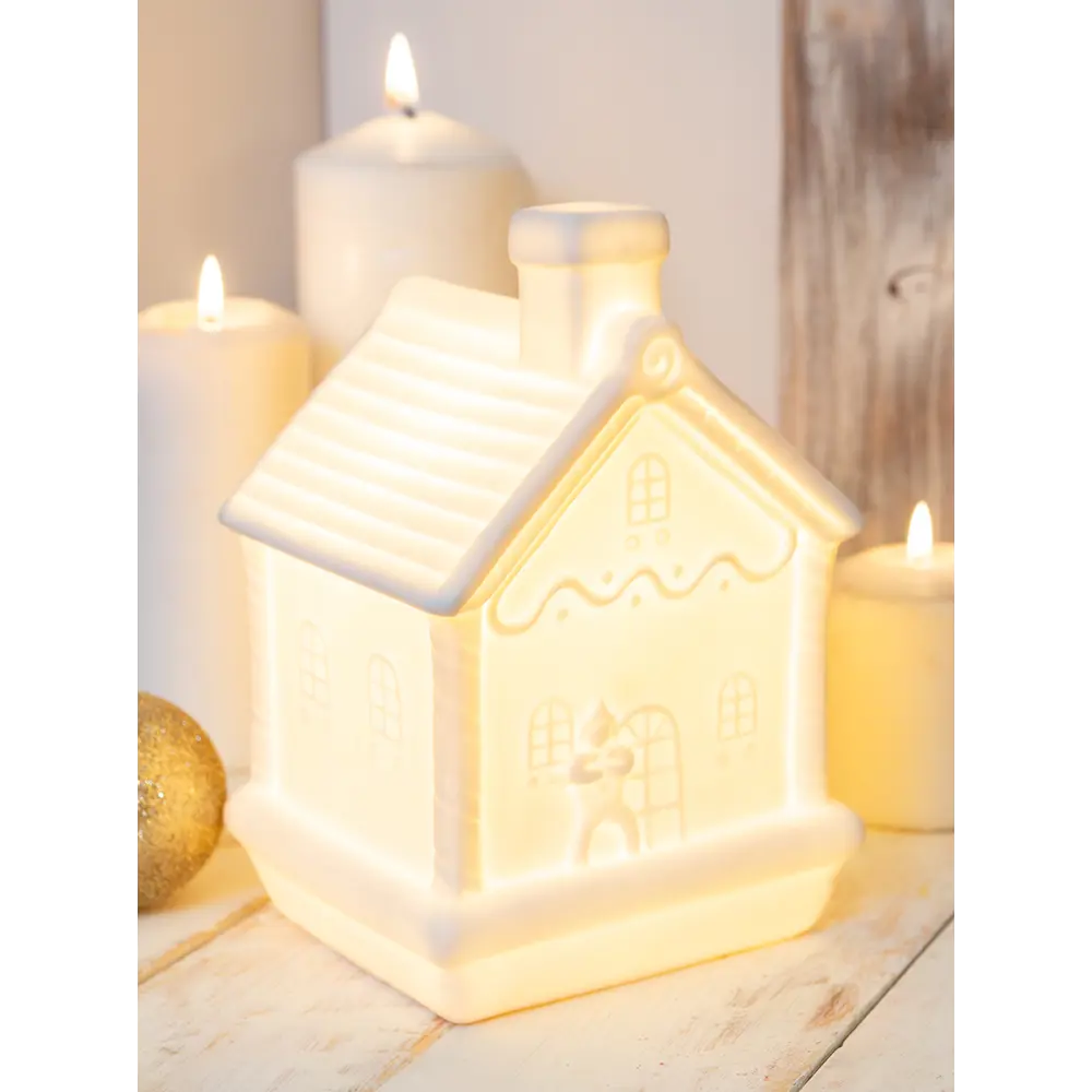 Настольная лампа светодиодная Ritter Christmas House 1D 29286 9 теплый белый свет 82655874 STLM-2168314  - Вид №6