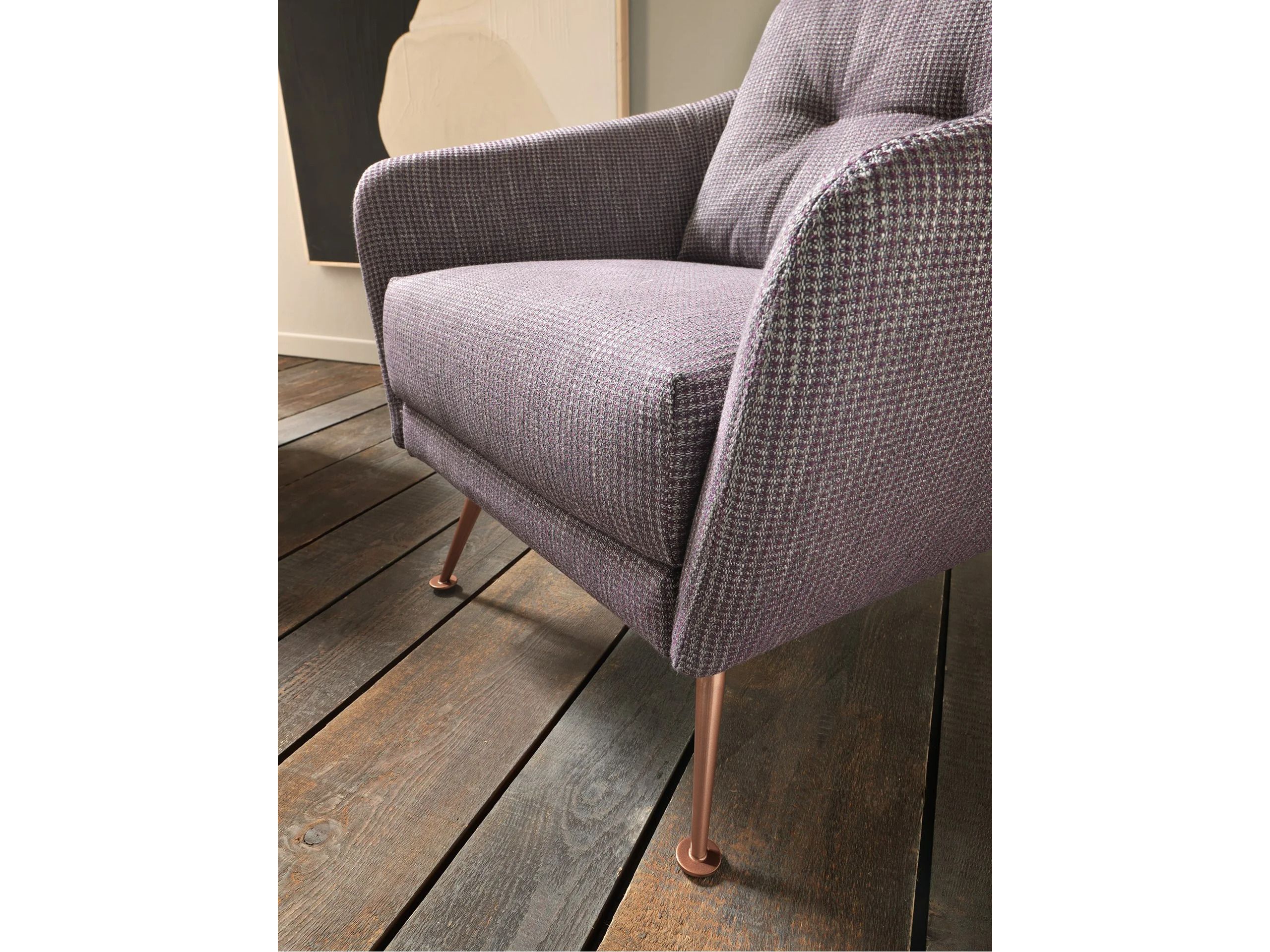 Тканевое кресло с подлокотниками VALENTINI ARCH-00134925 - Вид №2