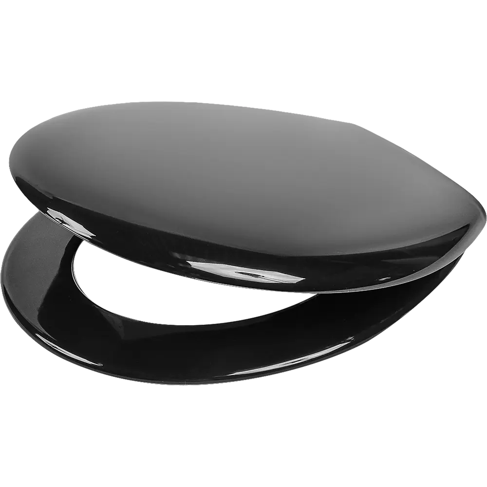 Сиденье для унитаза Sensea Essential цвет чёрный STLM-2044803 - Вид №1