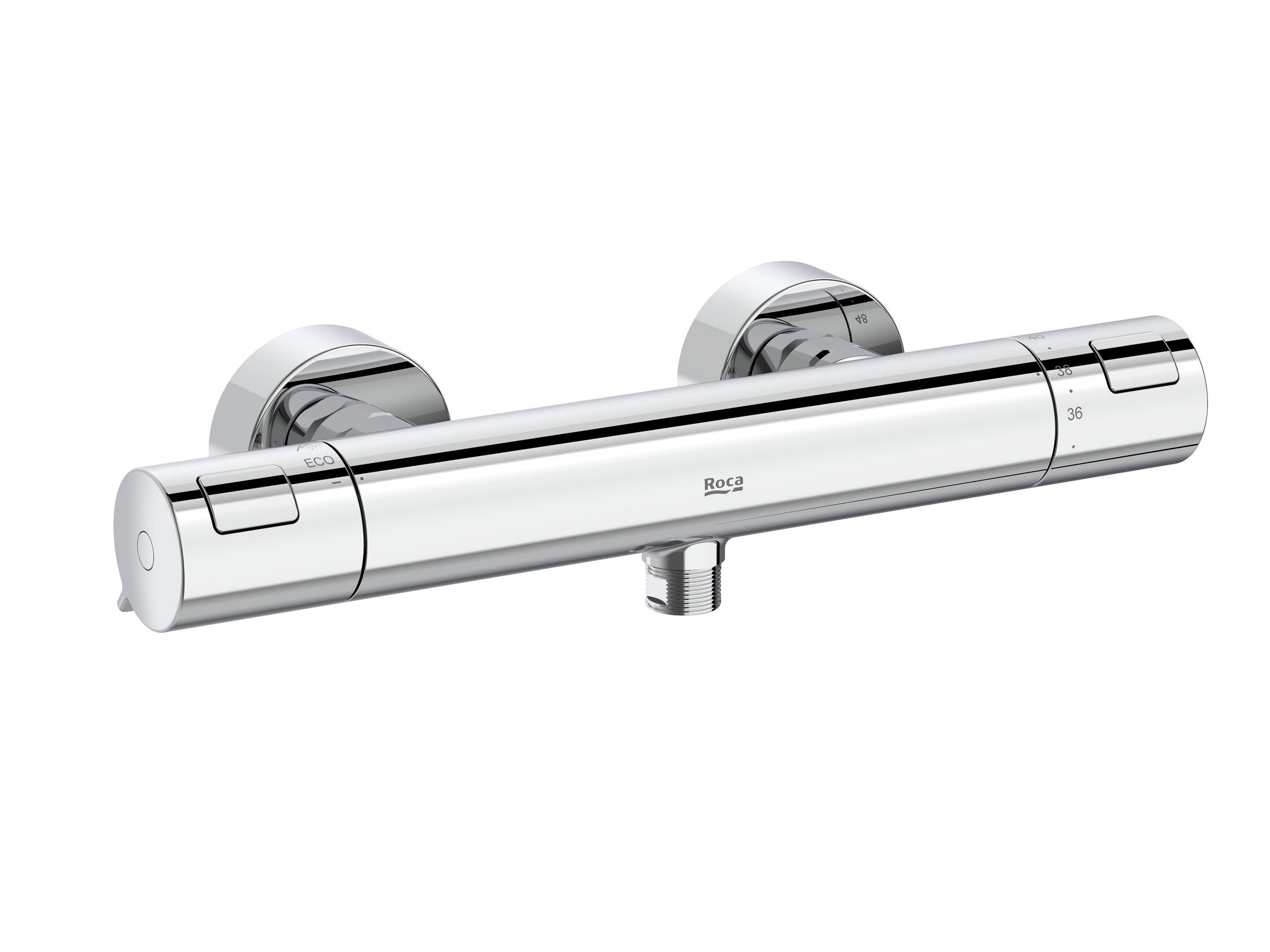 2-луночный смеситель для душа с автоматическим переключателем Roca T-500 ARCH-00033185