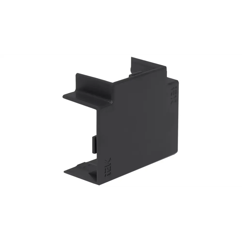 Угол Т-образный КМТ для кабель-канала IEK 60x40 мм цвет черный 4 шт STLM-2036386 - Вид №1