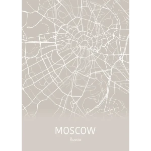 Постер Москва 21x29.7 см 89362898 STLM-2026349