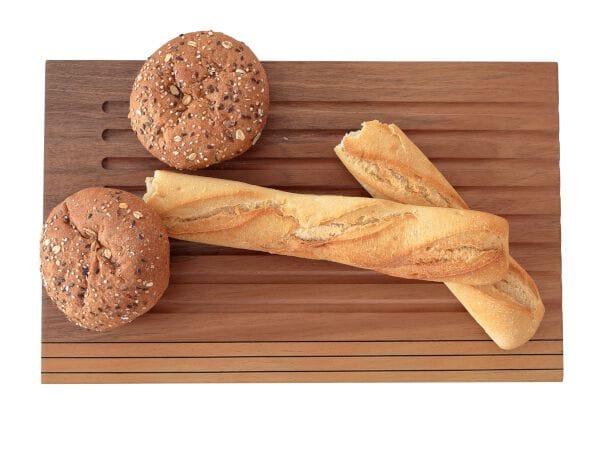 Прямоугольная разделочная доска для хлеба из грецкого ореха с канавкой Deodara Linear ARCH-00054108 - Вид №3