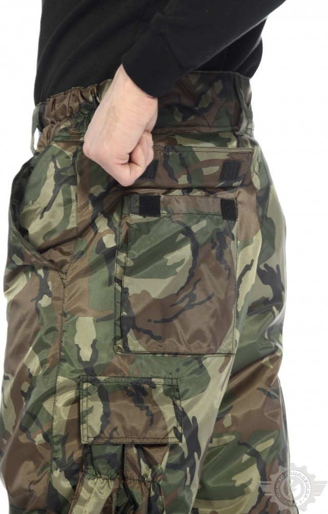 61435 Брюки камуфляжные непромокаемые зимние зеленые  Зимняя спецодежда  размер 52-54/170-176  - Вид №4
