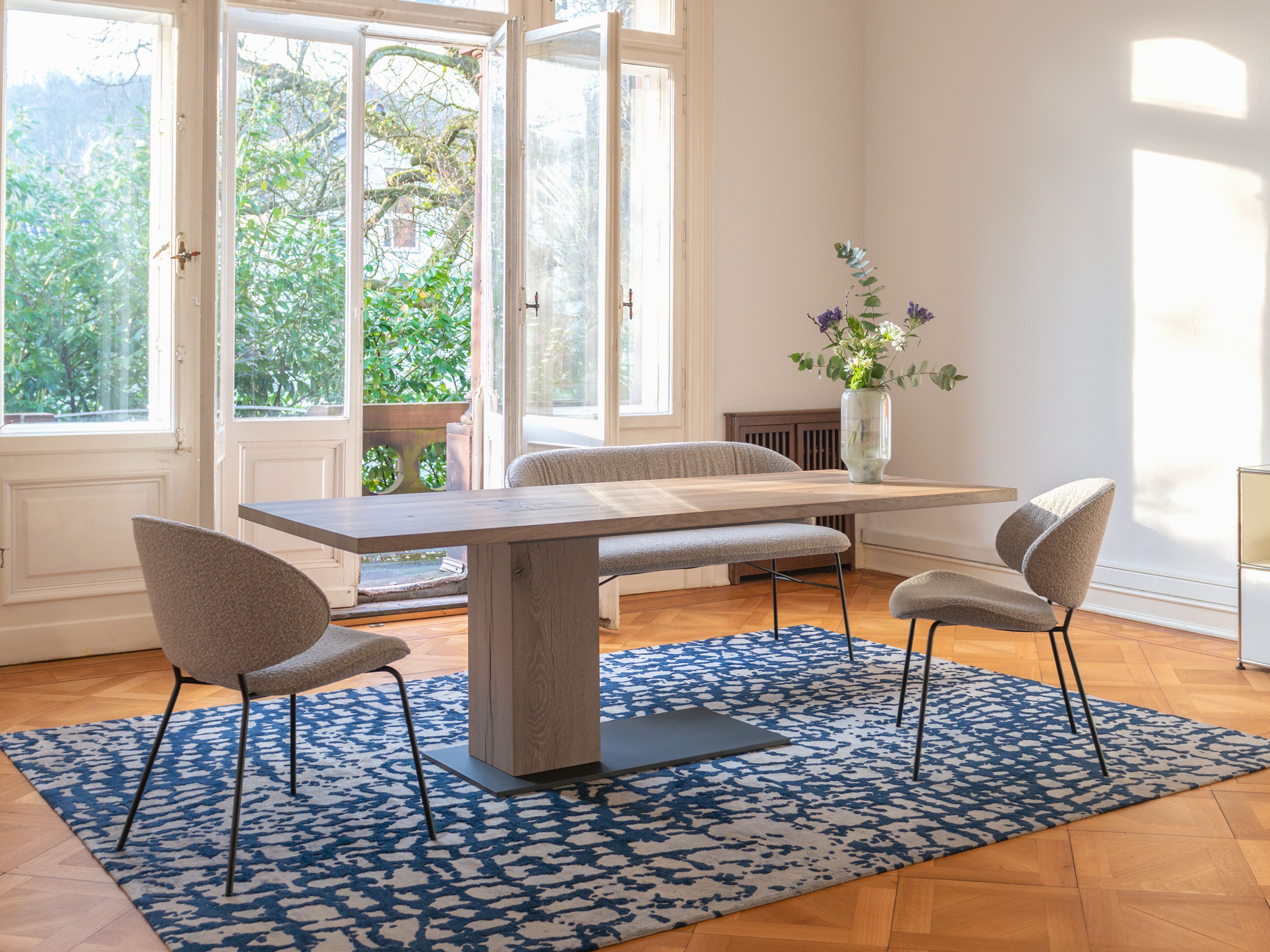 Мягкий стул из ткани KFF Alvaro ARCH-00098831 - Вид №23