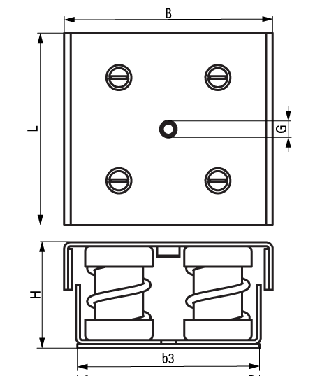 2800503000 VibraTek® MS-4 Spring Mount high performance spring isolator for heavy machinery walraven  - Вид №1