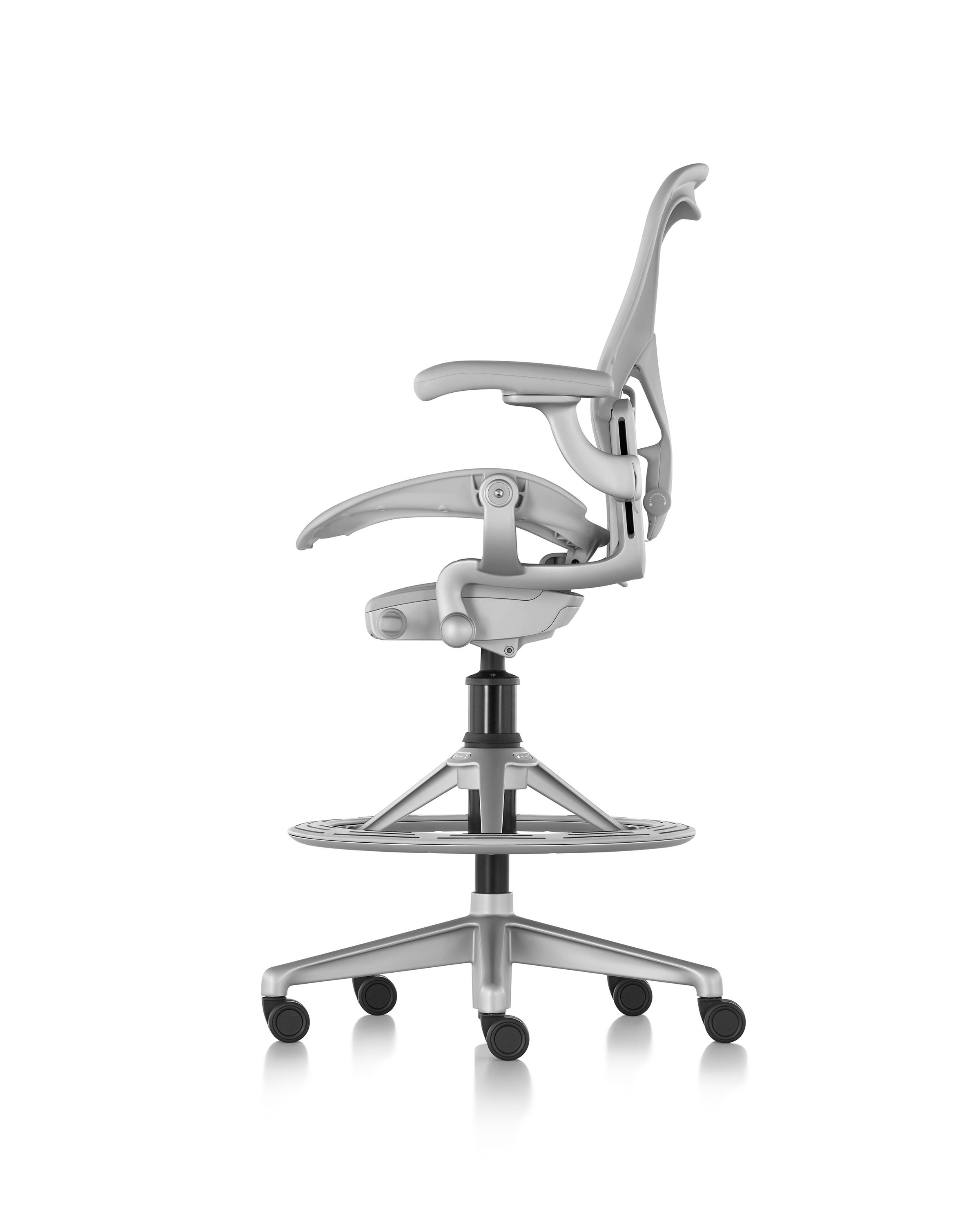 5 спиц поворотный офисный стул с подлокотниками Herman Miller Aeron ARCH-00029451 - Вид №39
