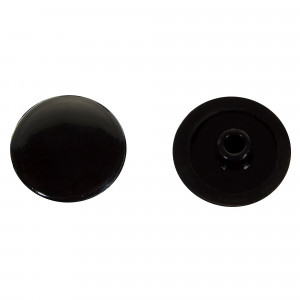 14240769 Заглушка на шуруп-стяжку Hex 7 мм полиэтилен цвет чёрный, 50 шт.