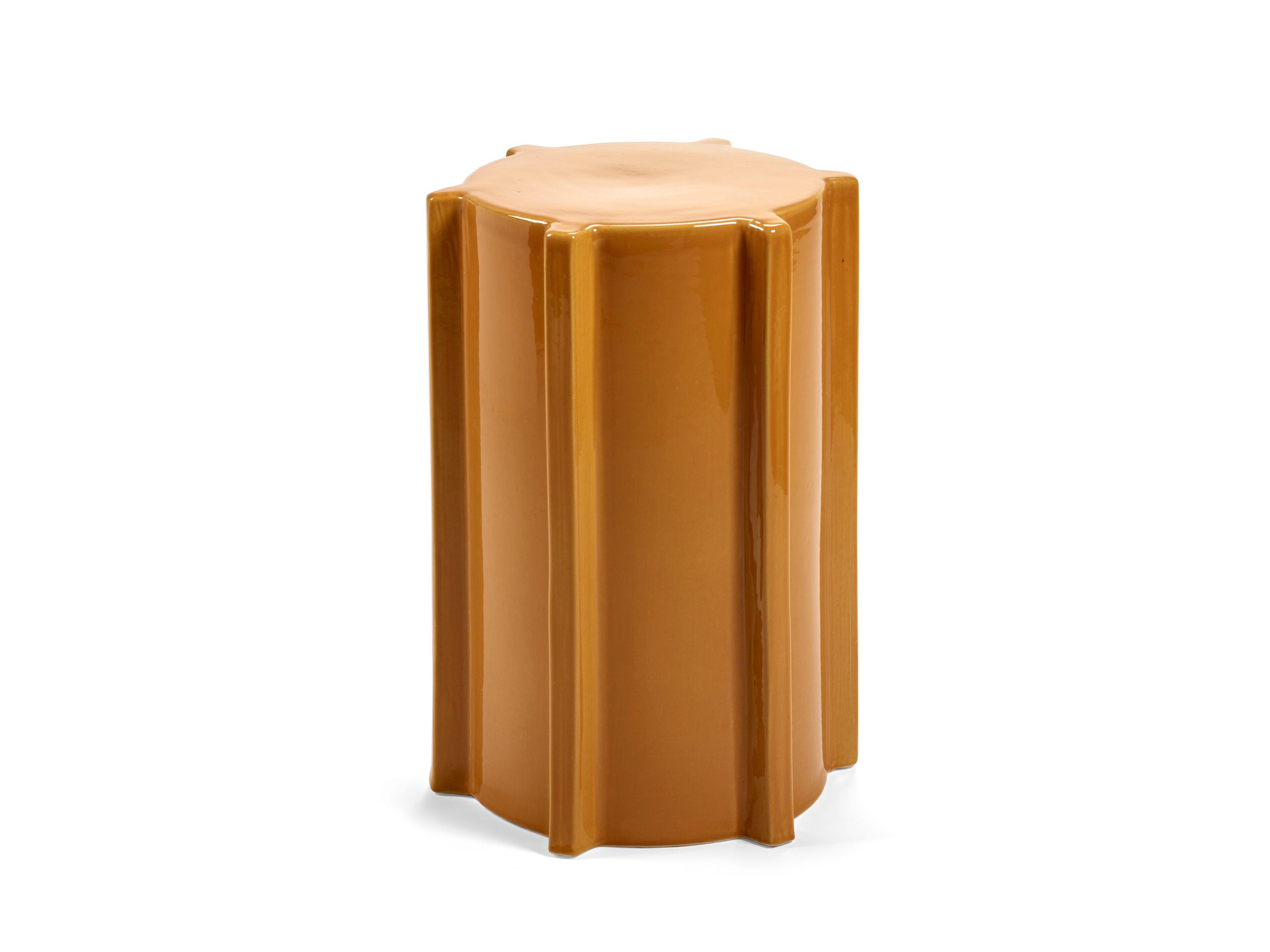 Табурет / журнальный столик из глазурованной керамики Serax пешка ARCH-00106675