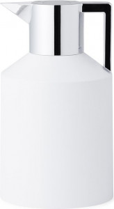 251554 Geo Vacuum Jug 1,5 л Белый / Серебряный Normann Copenhagen