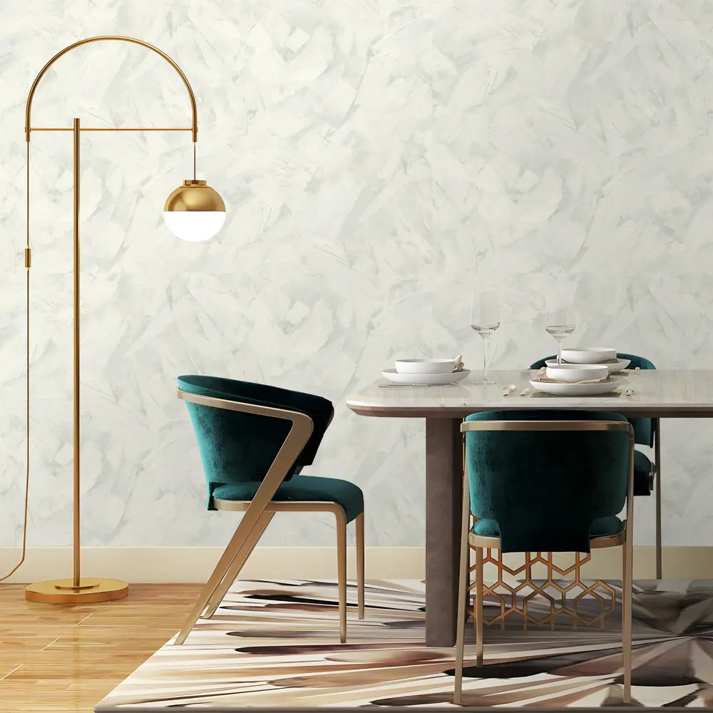 Флизелиновые обои Артекс Бенефис зеленые 1.06 м 89400290 STLM-1359285 - Вид №3