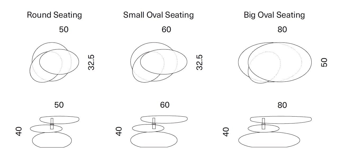 Сиденье из мрамора и лиственницы Kreoo Keir ARCH-00093970 - Вид №4