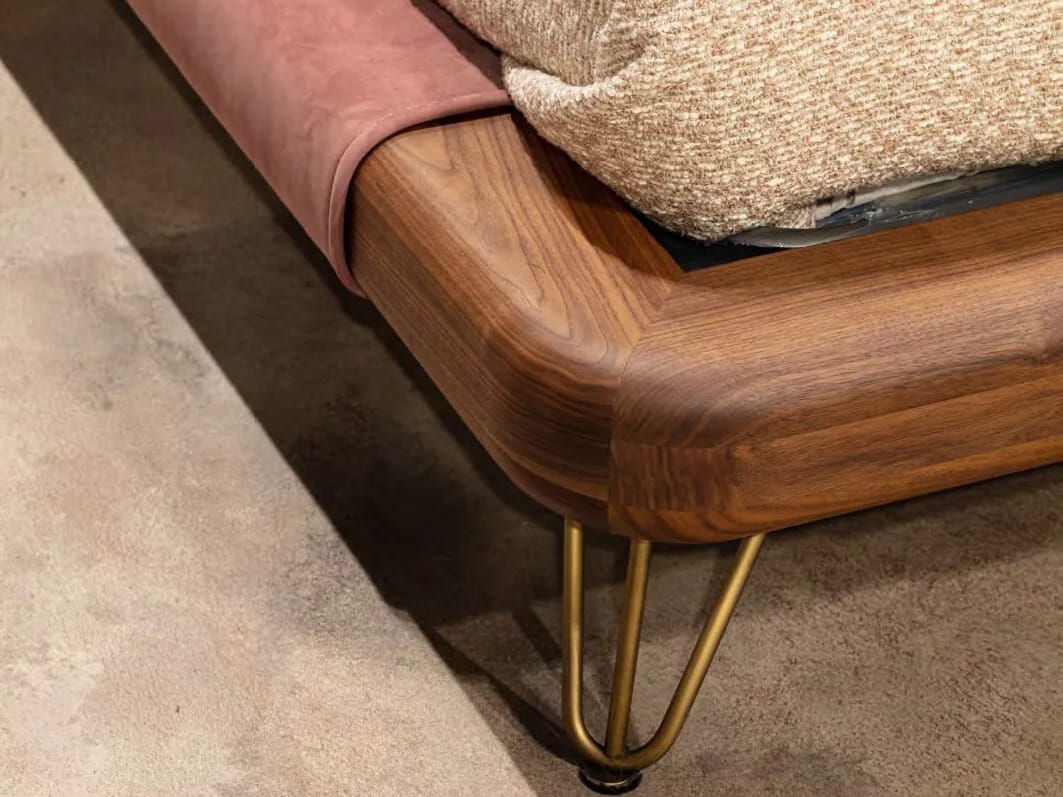 Двуспальная кровать с мягкой тканью CASA +39 ENCORE Italia ARCH-00123334 - Вид №13