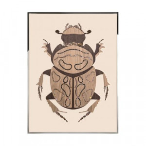 Beetle A Произведение искусства из ископаемого дерева Visionnaire