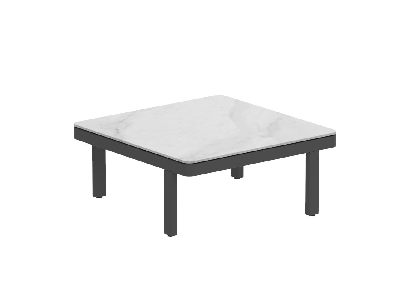 Алюминиевый квадратный садовый столик с порошковым покрытием Royal Botania Alura Lounge ARCH-00148085 - Вид №4