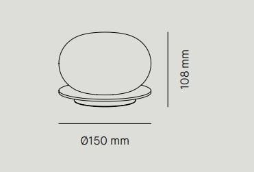 Настольная лампа из ясеня и выдувного стекла Milan Iluminacion Knock ARCH-00039338 - Вид №8