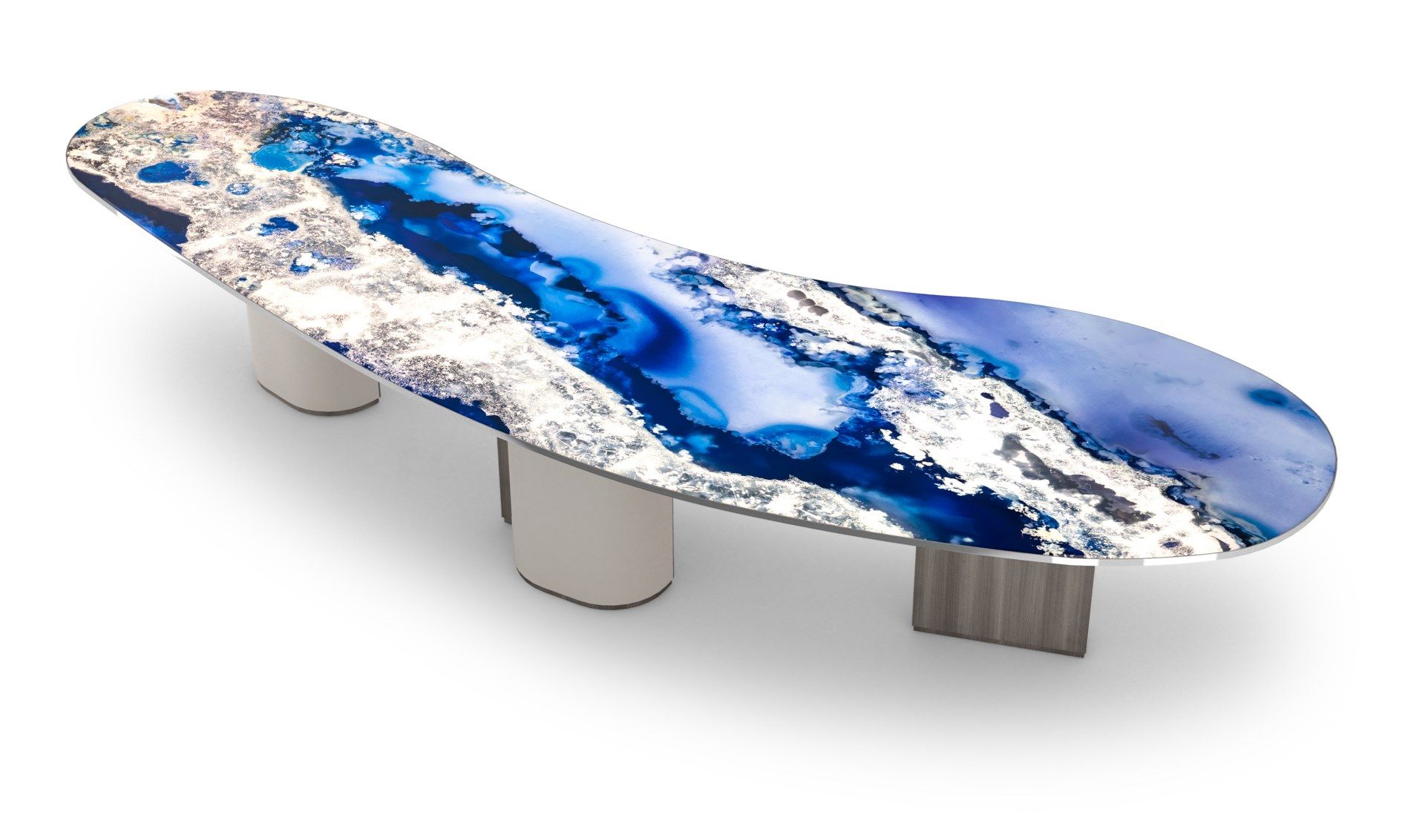 Стеклянный обеденный стол Sicis PHILIPPE ARCH-00125274 - Вид №28