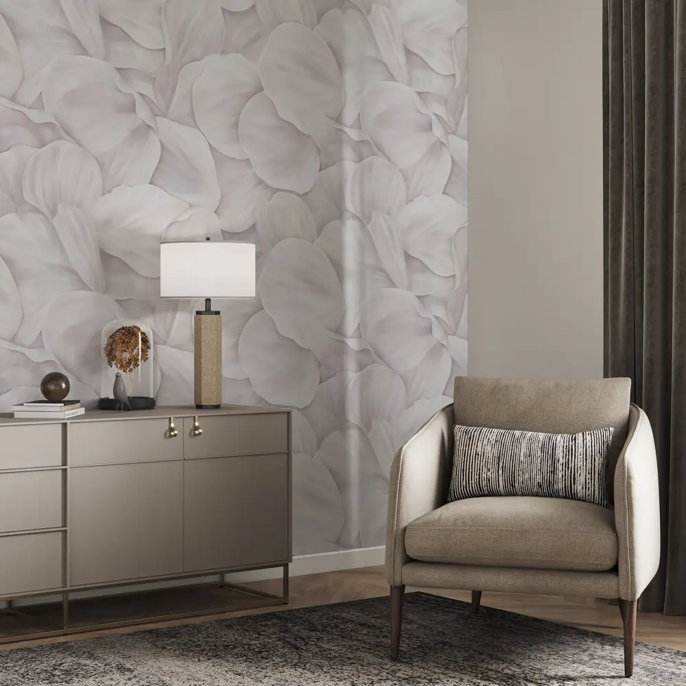 Обои Palitra Home Lepestok с цветочным узором в нежно-розовых тонах 89426876 STLM-1577742 - Вид №6