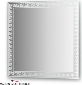 Cz 0703 Зеркало с орнаментом - меандр 70Х70 см FBS Artistica