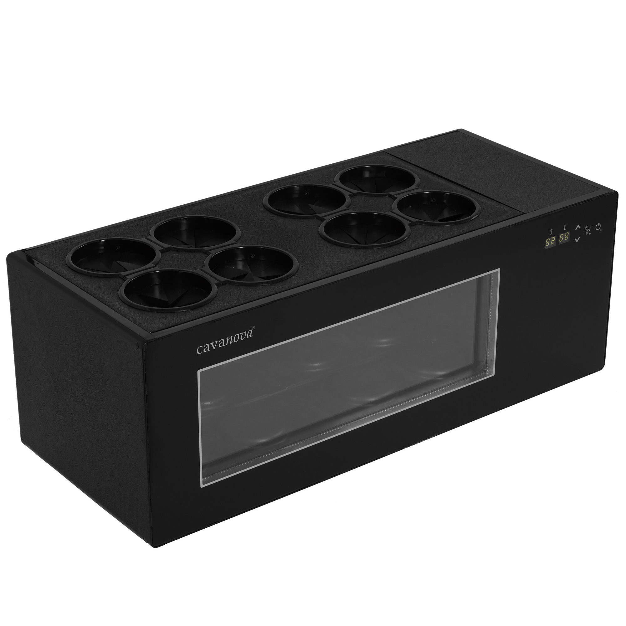 8192696 Винный шкаф Cavanova OW8CS черный STDN-0057544