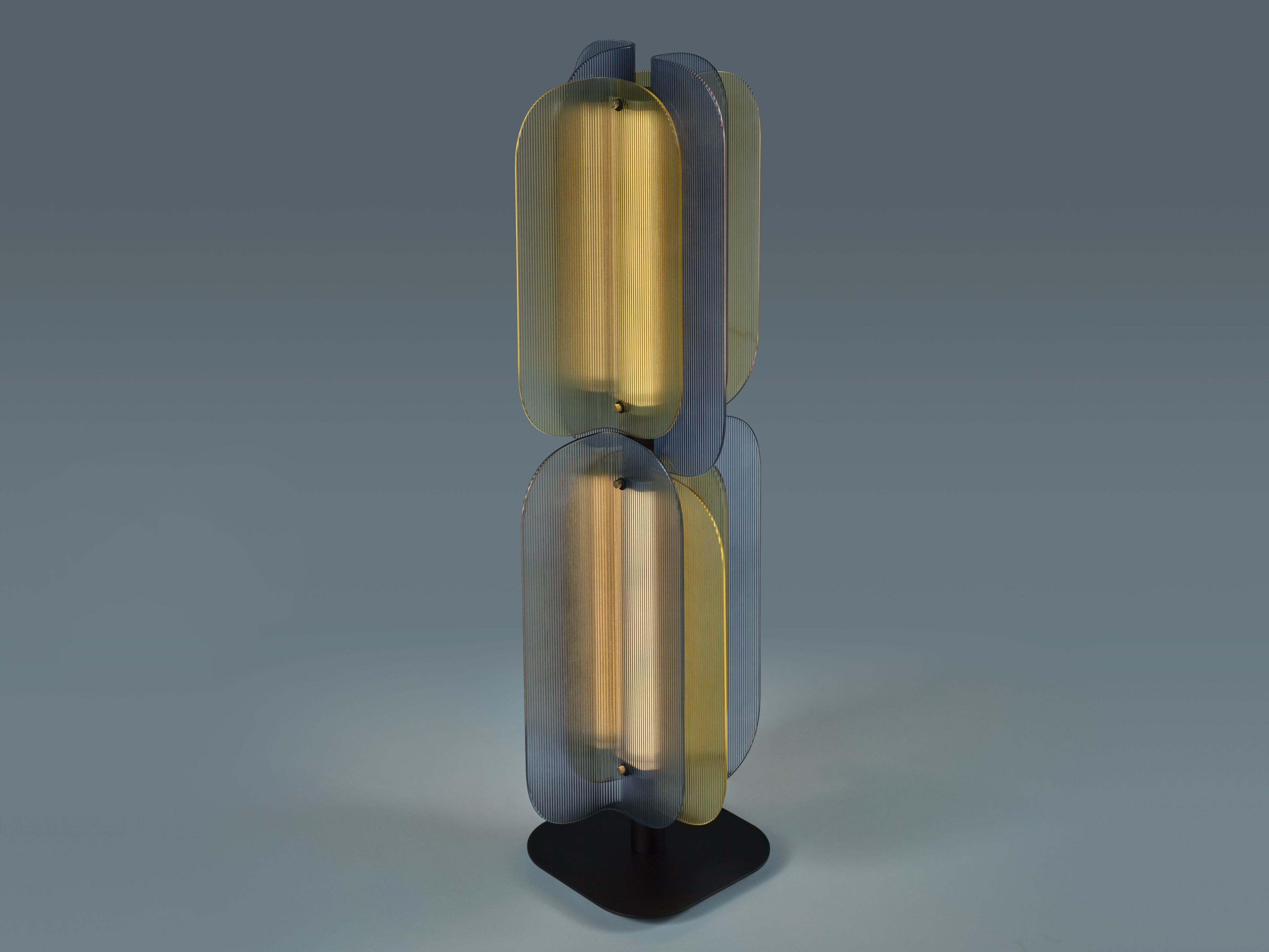 Стеклянный торшер Quasar Fold ARCH-00048059