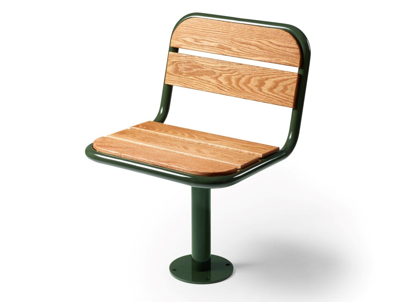 Наружное сиденье из стали и дерева Nola Industrier Gry ARCH-00109640