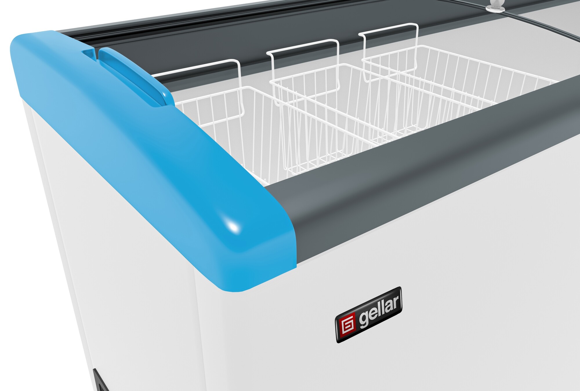 1229612 Морозильный ларь Frostor Gellar FG 575 E белый, синий STDN-0009690 - Вид №1