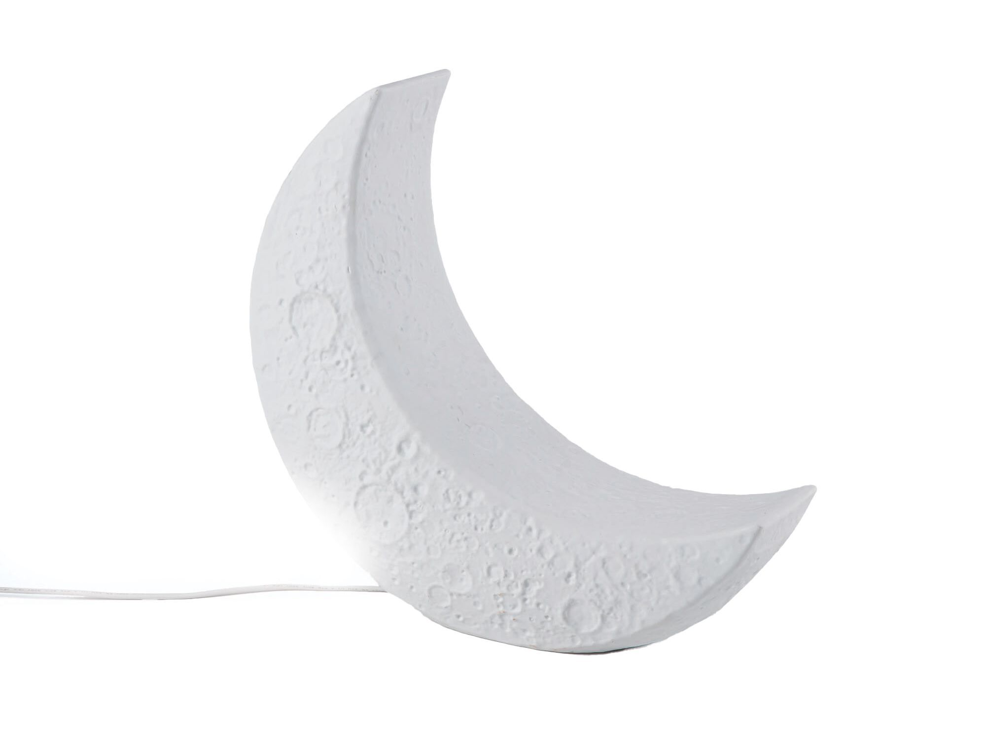 Фарфоровая настольная лампа для детей Seletti MY TINY MOON ARCH-00071392