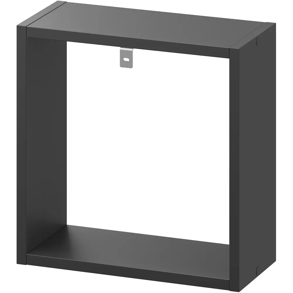 Стеллаж SPACEO KUB 1/2К, 36х36х15,9 см, цвет графит STLM-2080967 - Вид №2