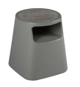 Прикроватная тумбочка дизайнерская темно-серая Tuffy DORELAN ДЛЯ ЖИЗНИ 012053 Серый