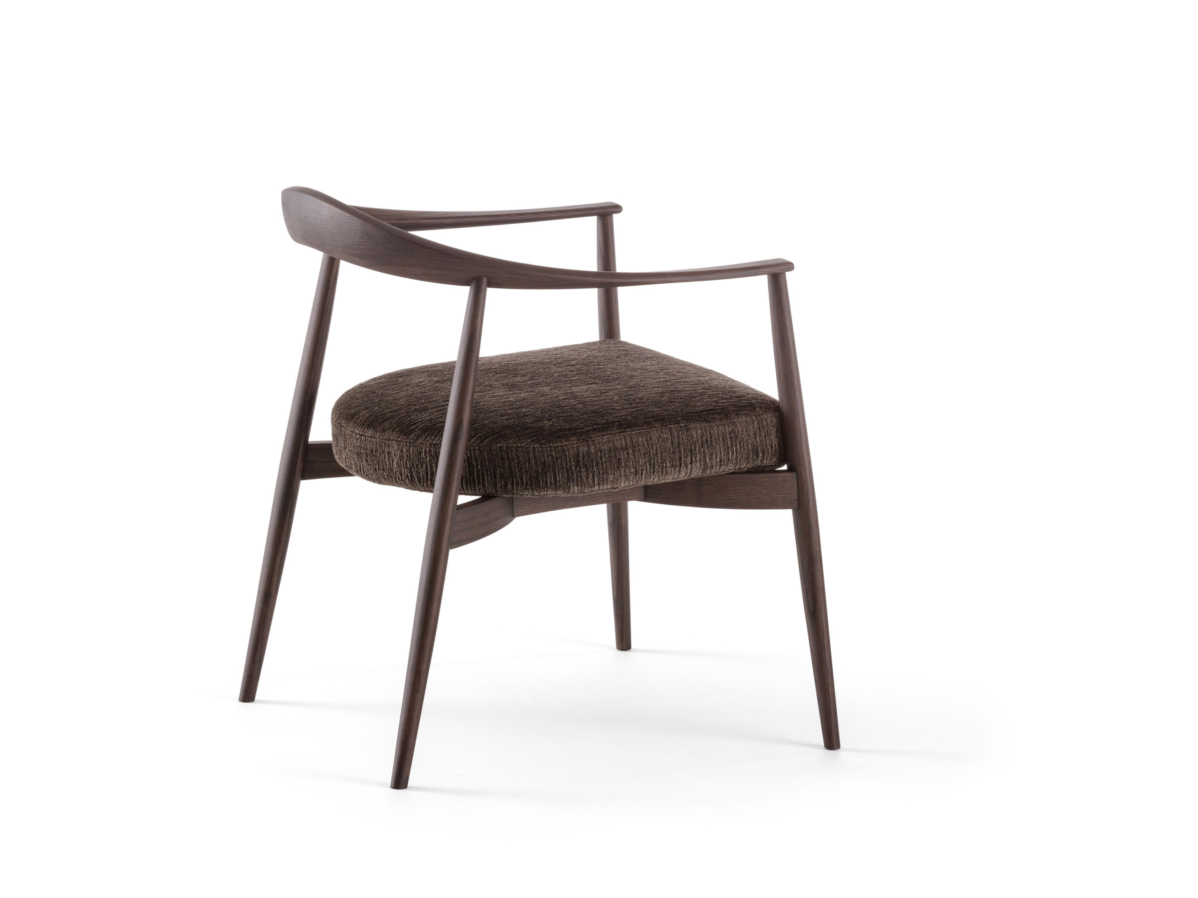 Деревянный мягкий стул с подлокотниками Natevo Tekton ARCH-00070442 - Вид №3