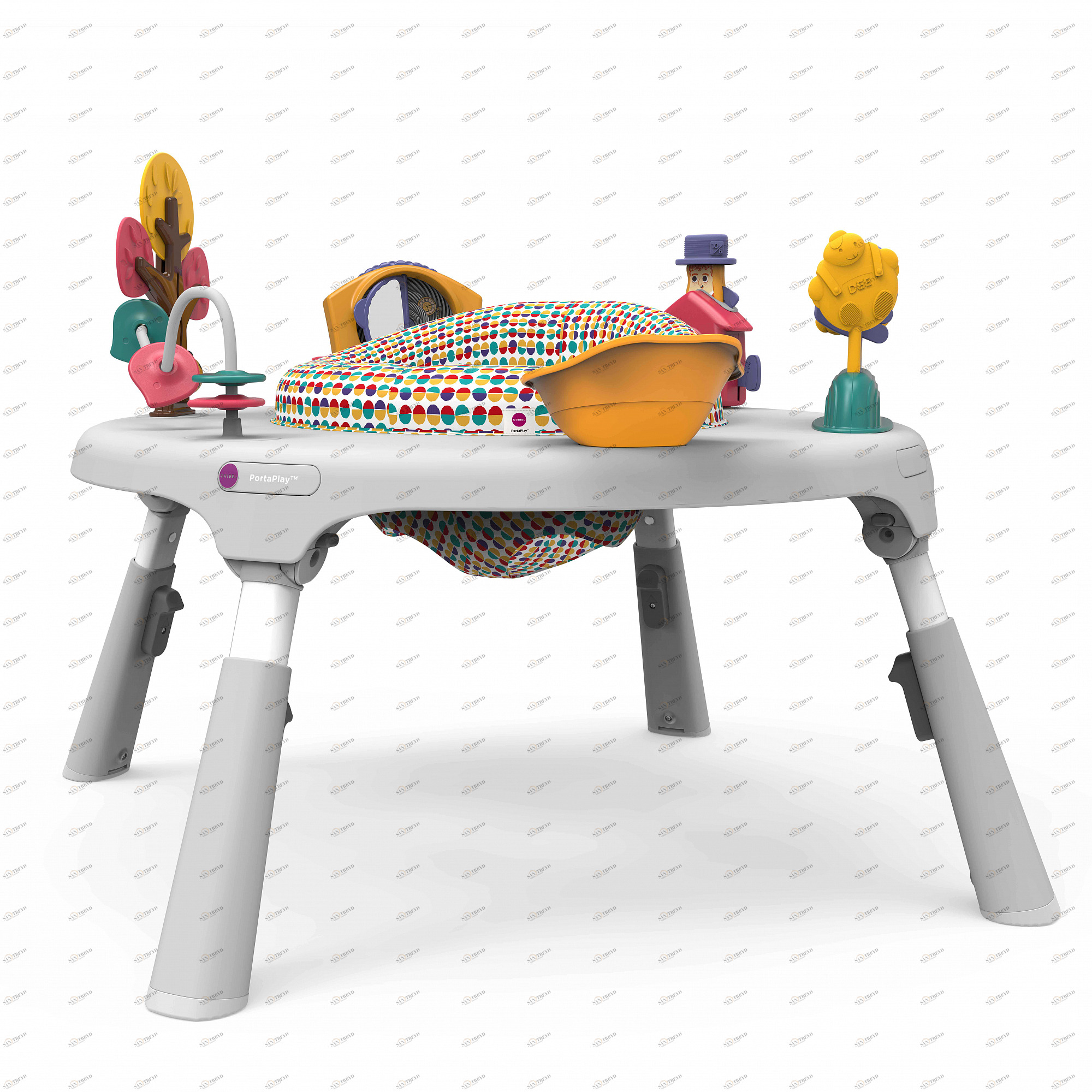 Игровой развивающий центр "Страна чудес" серый ORIBEL  322607 Серый Santreyd 