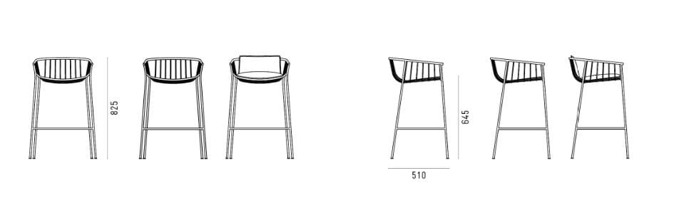 Стальной стул SP01 Jeanette ARCH-00084124 - Вид №17