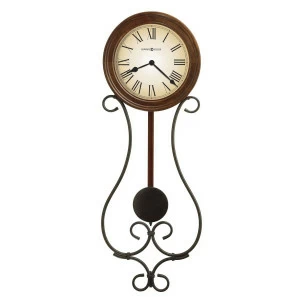 Часы настенные коричневые с маятником Howard Miller 625-497 Kersen HOWARD MILLER ДИЗАЙНЕРСКИЕ 00-3872929 Коричневый