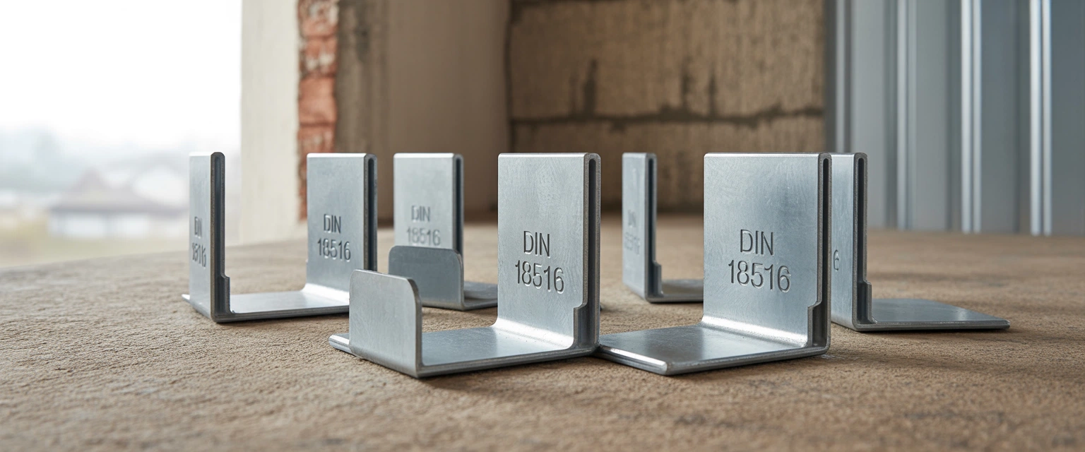 DIN 18516 Кронштейны для вентилируемых фасадов - Баннер категории